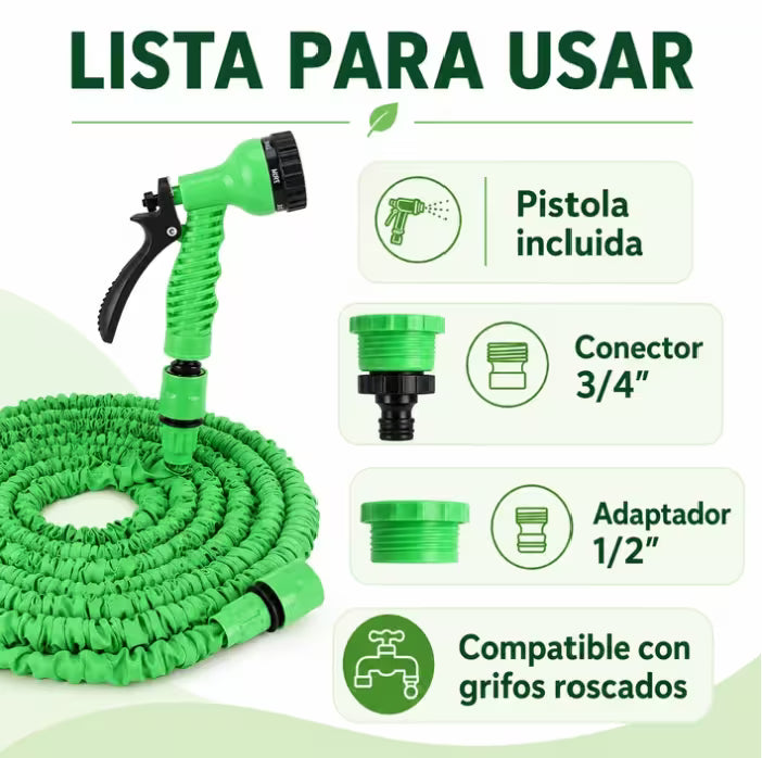 Manguera expandible HydroFlex™ 75 pies